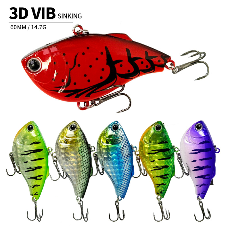 Fishing Lure Jerkbait - 60mm 14.7g Batan VIB Balıkçılık Yemleri