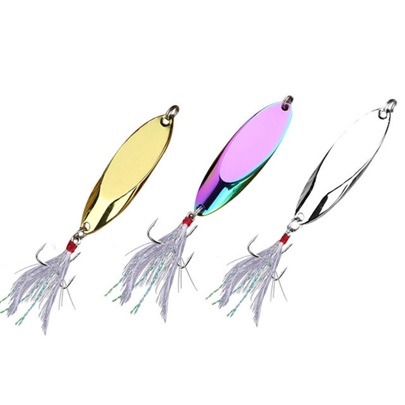 Fishing Lure Spinnerbait - 1 adet 2.5g-35g Metal Kaşık Cazibesi