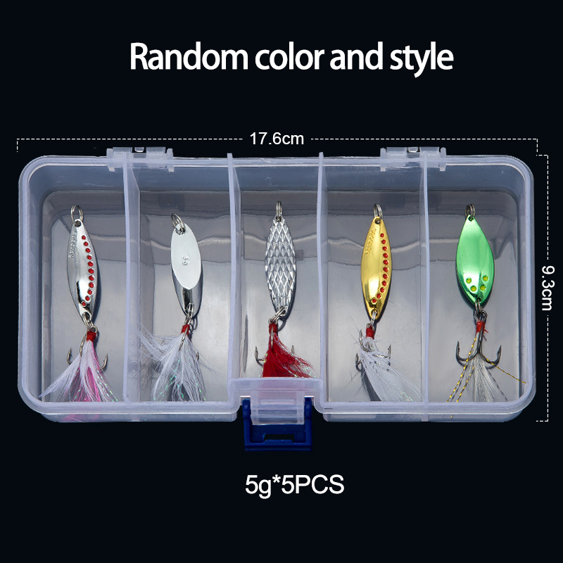 Fishing Lure Spinnerbait - Metal Kaşık Spinner Balıkçılık Cazibesi 5g