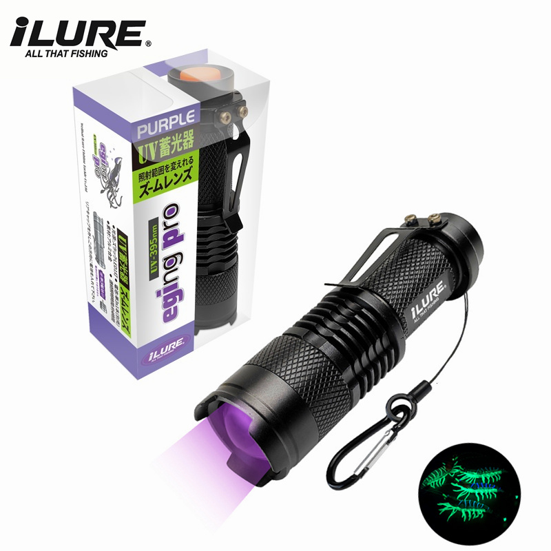 Fishing Lure Kit - Mini UV El Feneri 395nm Ultraviyole
