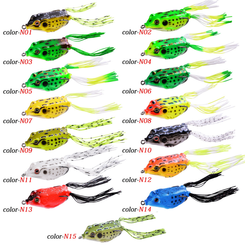 1 adet 5G 8G 15G Kurbağa Cazib - Fishing Lure Topwater incelemesi ve fiyatı