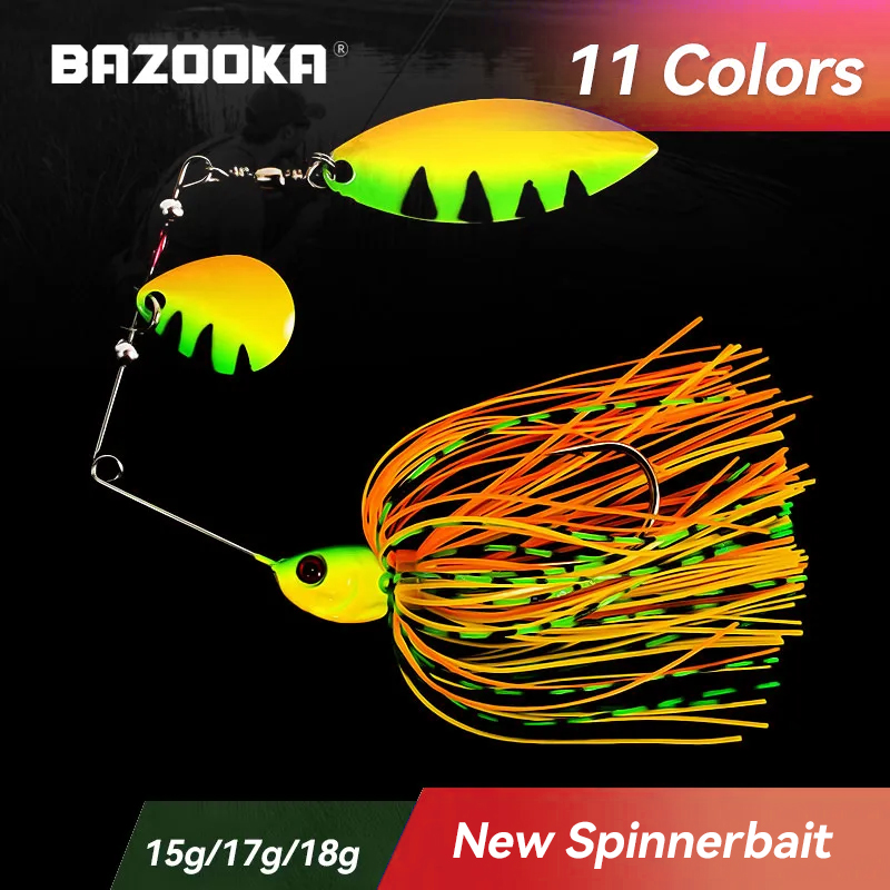 Bazuka 15g 18g Spinnerbait Bal - Fishing Lure Spinnerbait incelemesi ve fiyatı