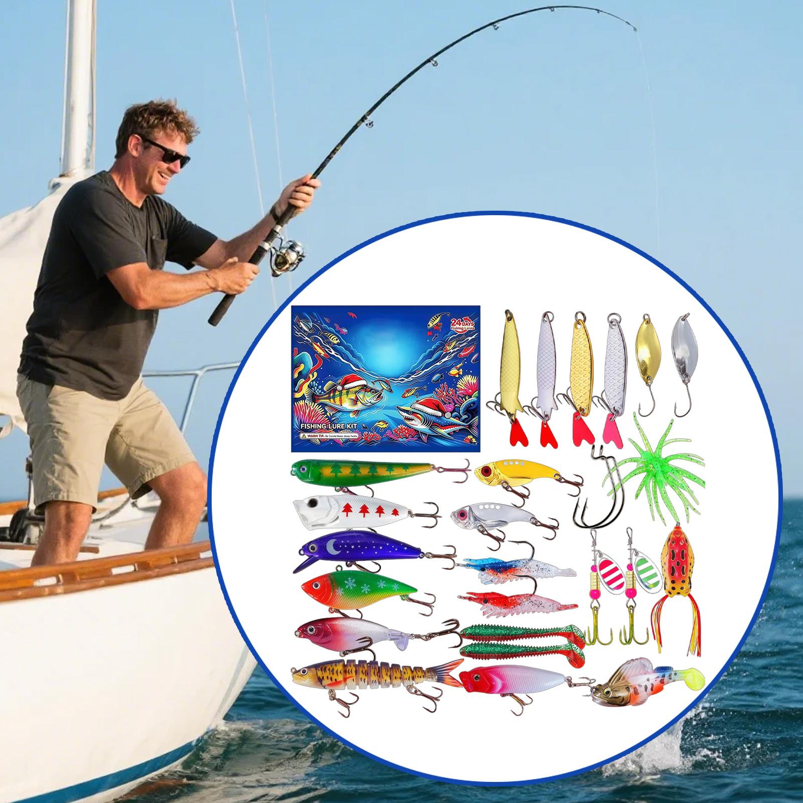 2026 Noel Geri Sayım Takvimi 2 - Fishing Lure Kit incelemesi ve fiyatı