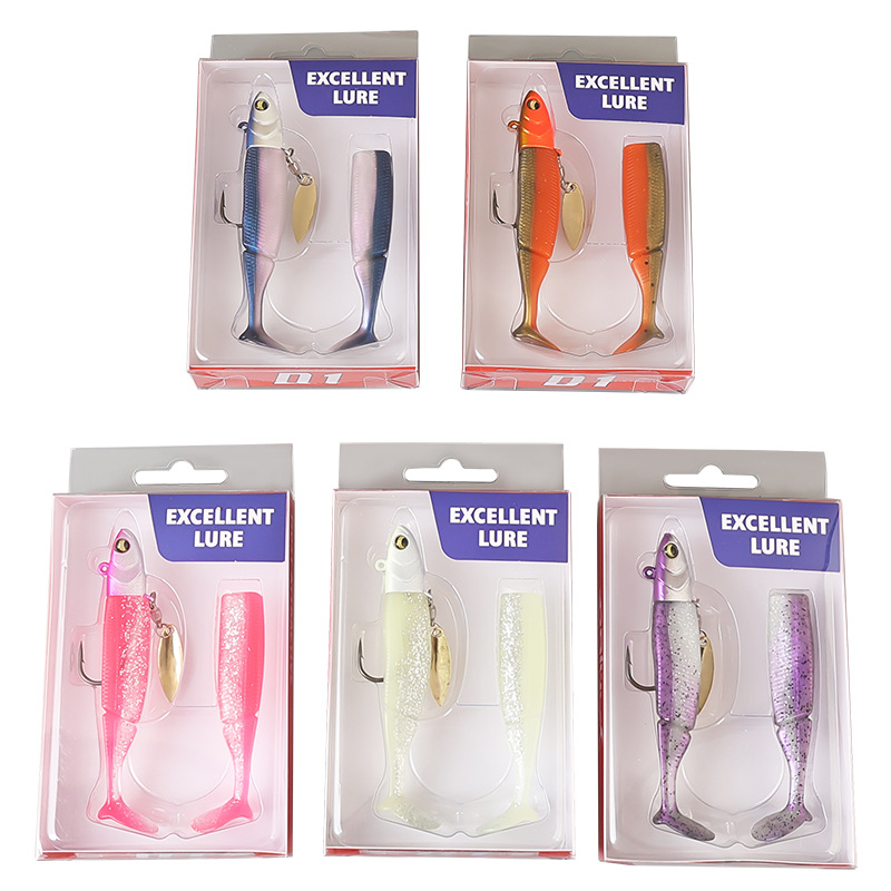 1 adet yumuşak Swimbait balıkç - Fishing Lure Blade Bait incelemesi ve fiyatı