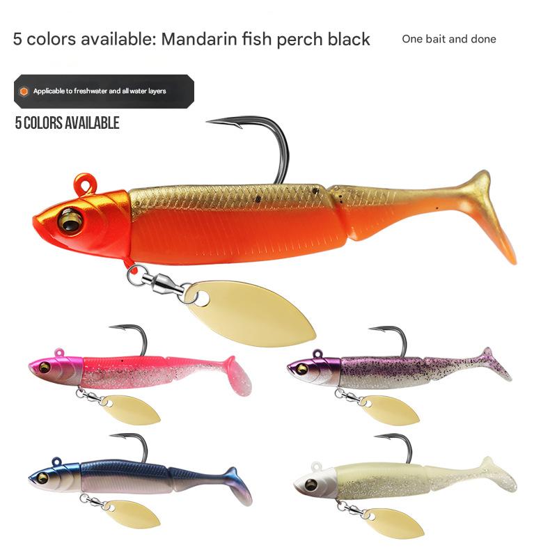 1 adet yumuşak Swimbait balıkç - Fishing Lure Blade Bait incelemesi ve fiyatı