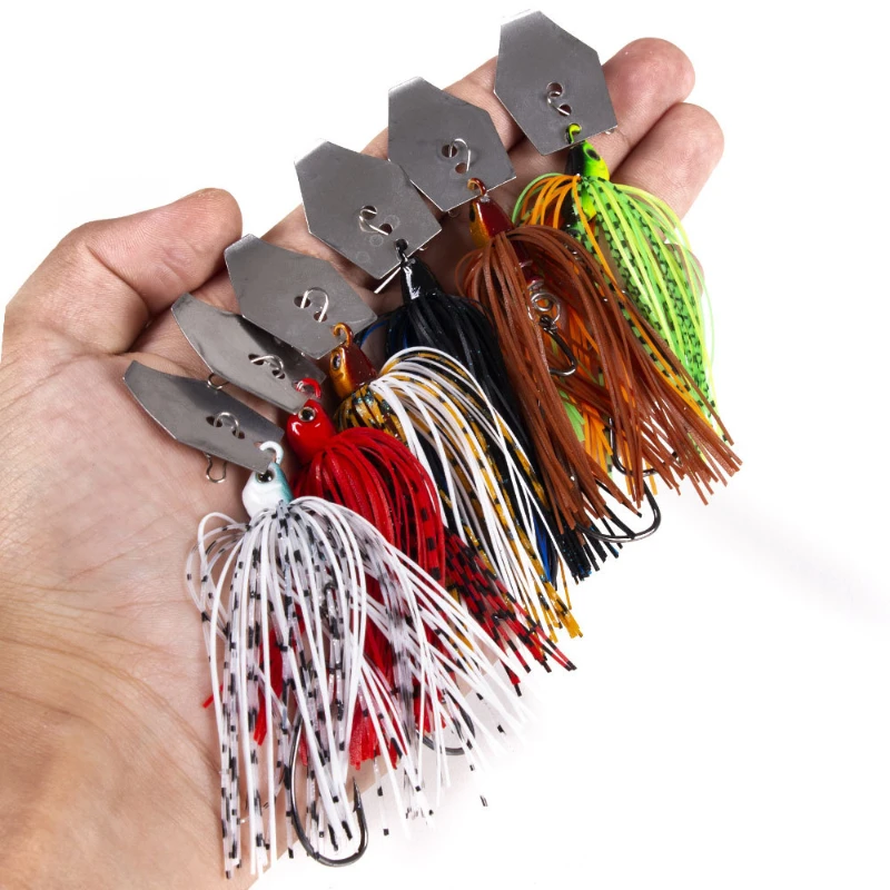 6 adet/takım Chatterbait Balık - Fishing Lure Spinnerbait incelemesi ve fiyatı