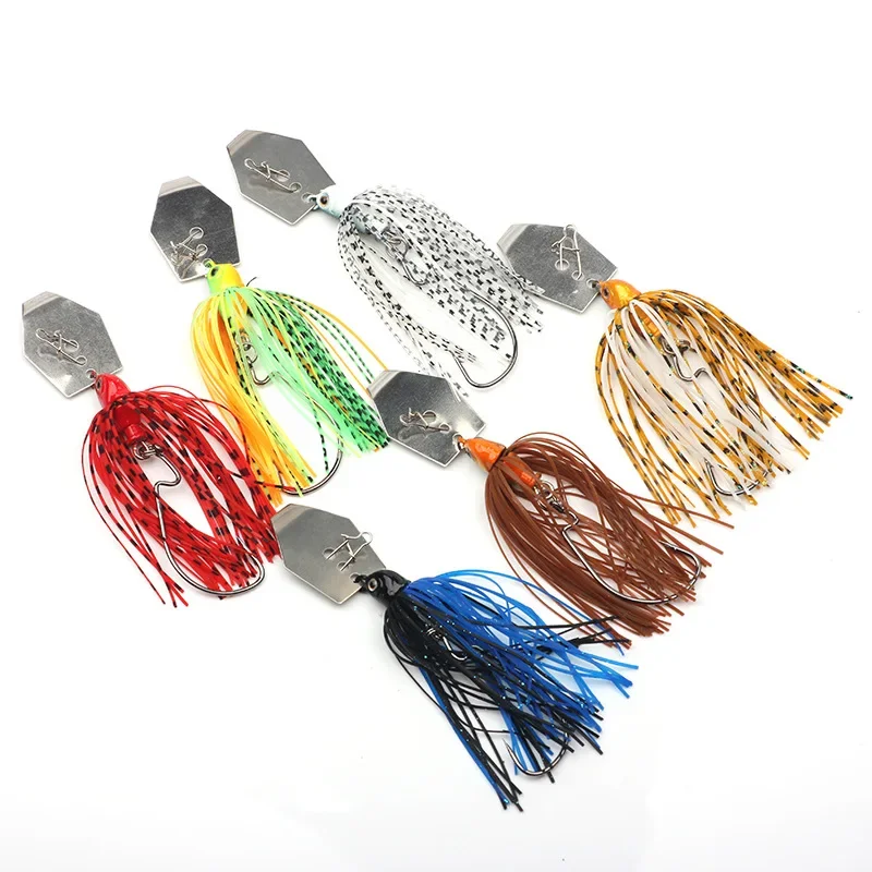 6 adet/takım Chatterbait Balık - Fishing Lure Spinnerbait incelemesi ve fiyatı