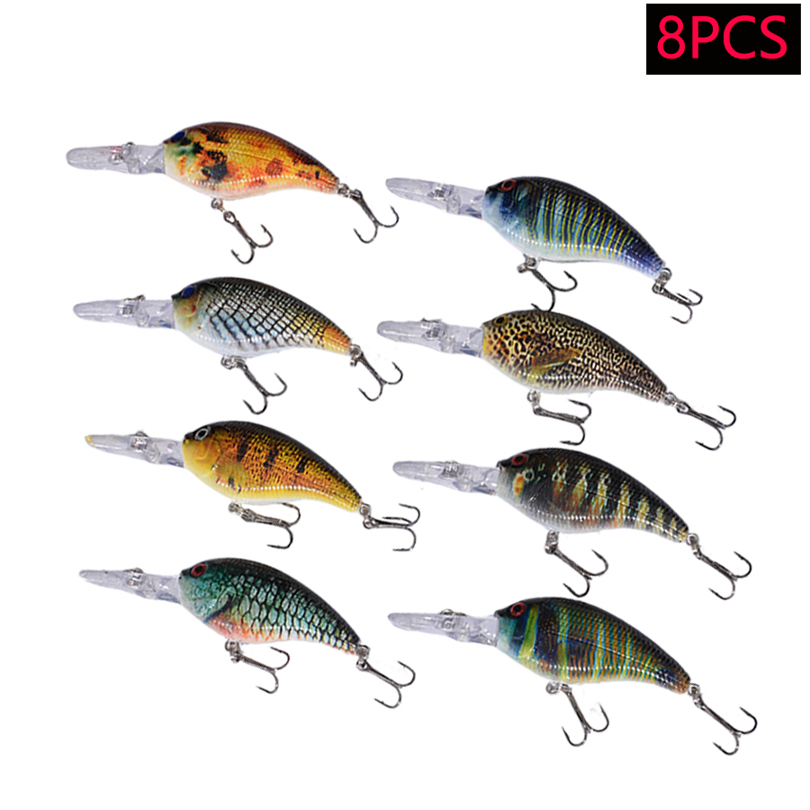 8 adet Jerkbait Minnow ABS Ser - Fishing Lure Jerkbait incelemesi ve fiyatı