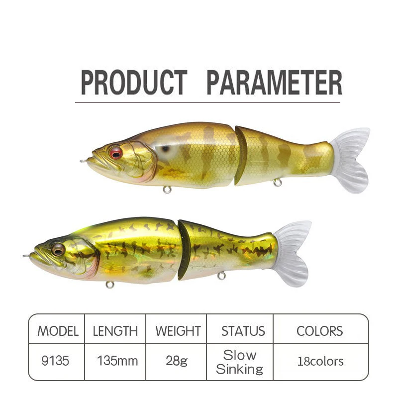 Swimbait Balıkçılık Yemi 135mm - Fishing Lure Popper incelemesi ve fiyatı