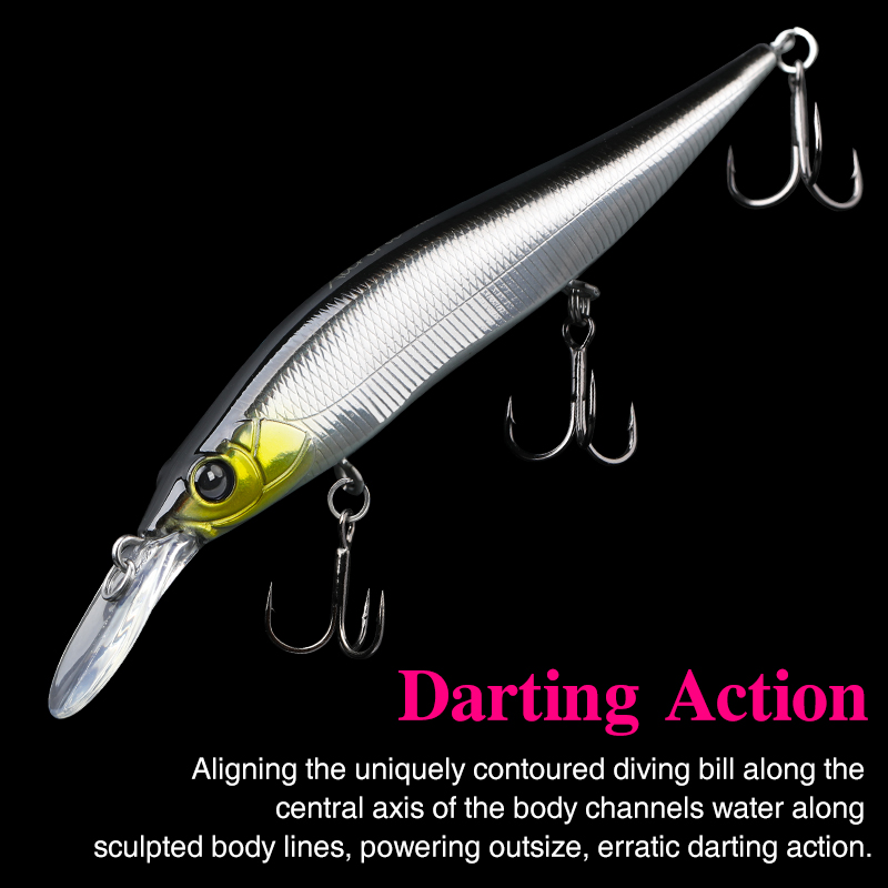 TSURINOYA Suspend Minnow AUROR - Fishing Lure Spinnerbait incelemesi ve fiyatı