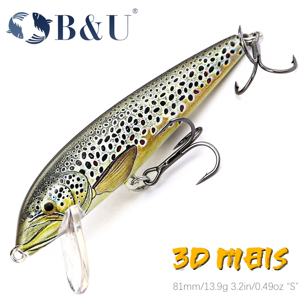 B&U 80mm Batan Minnow Wobbling - Fishing Lure Jerkbait incelemesi ve fiyatı