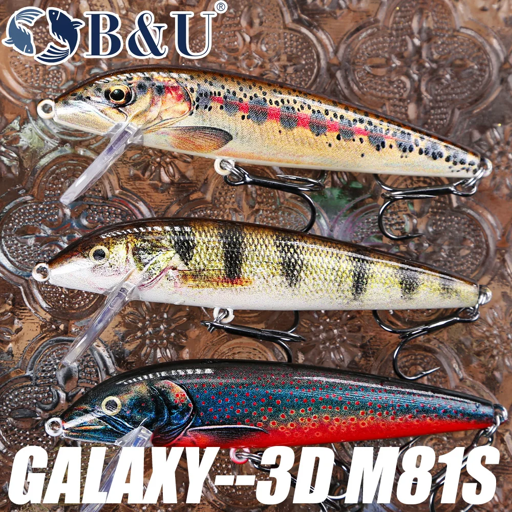 B&U 80mm Batan Minnow Wobbling - Fishing Lure Jerkbait incelemesi ve fiyatı