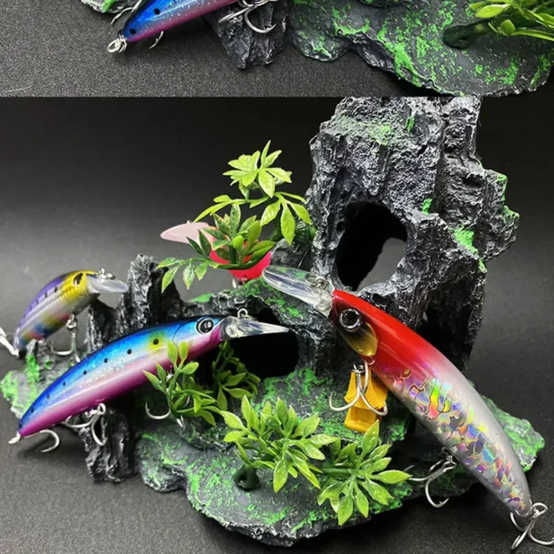Yüzen Minnow Balıkçılık Lures  - Fishing Lure Spoon incelemesi ve fiyatı