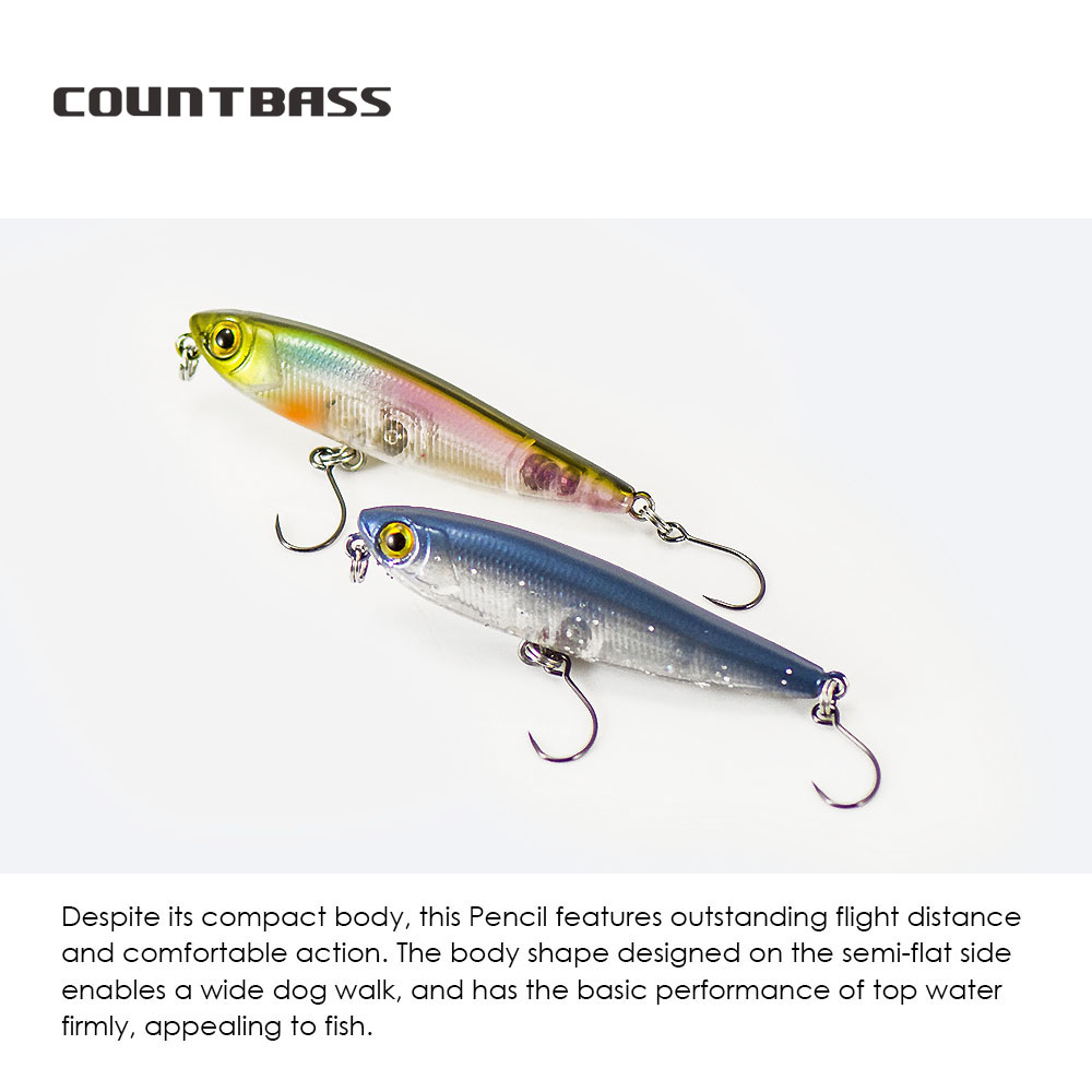 COUNTBASS Wobbler Topwater 55m - Fishing Lure Topwater incelemesi ve fiyatı